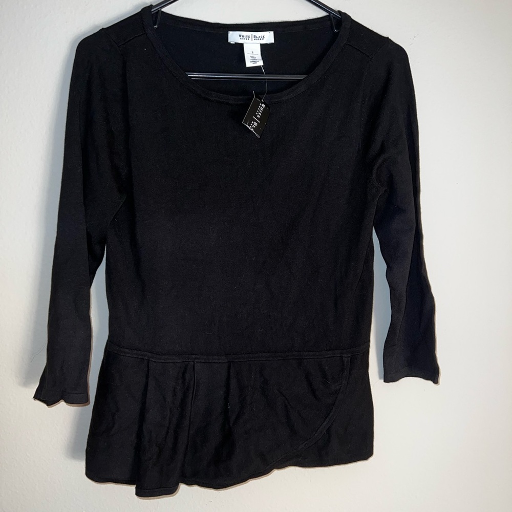 🆕NWT |White House Black Market| Black Blouse